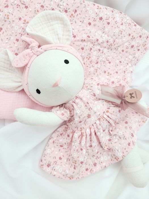 Lalka Tilda Myszka prezent chrzciny urodziny roczek