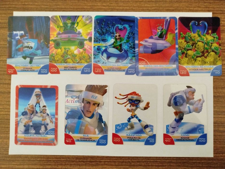 Cartas TCG Actimel