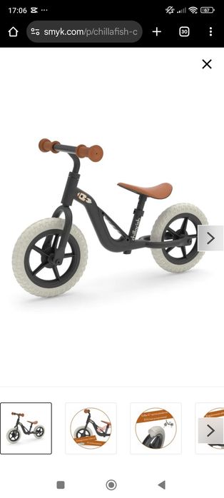 Rowerek Milly Mally Optimus 3w1 plus chillafish