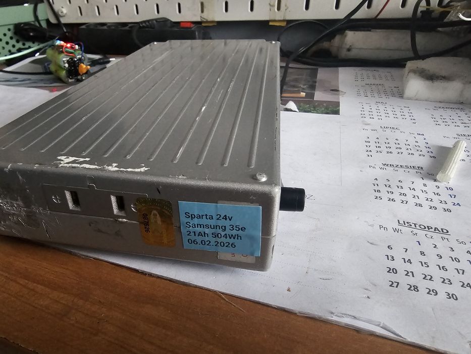 Bateria Sparta C1/C2 po regeneracji do 21Ah! Mega zasięg E-motion NOWA