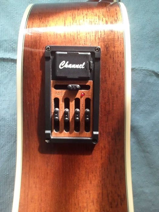 Guitarra Folk 12 cordas de marca Channel by ESM