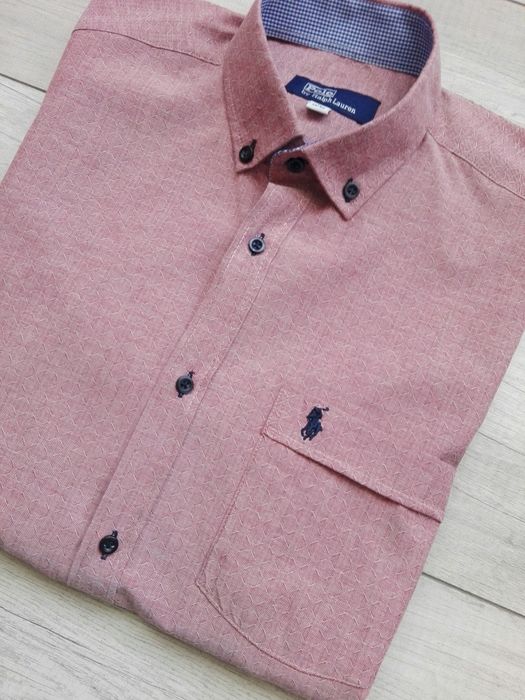 Ralph Lauren polo koszula wzorki krótki rękaw rozm M