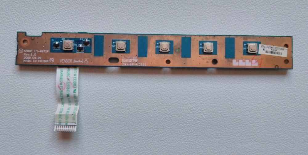 Toshiba L500 - Componentes.