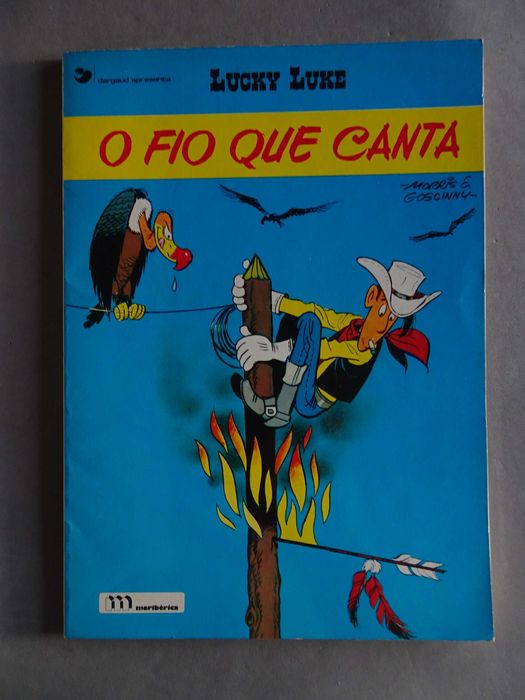 Livro Meribérica - Lucky Luke - O fio que canta (capa mole)