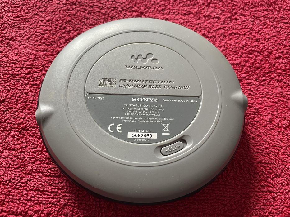 Retro odtwarzacz Sony CD Walkman D-EJ021 G-protection Okazja!