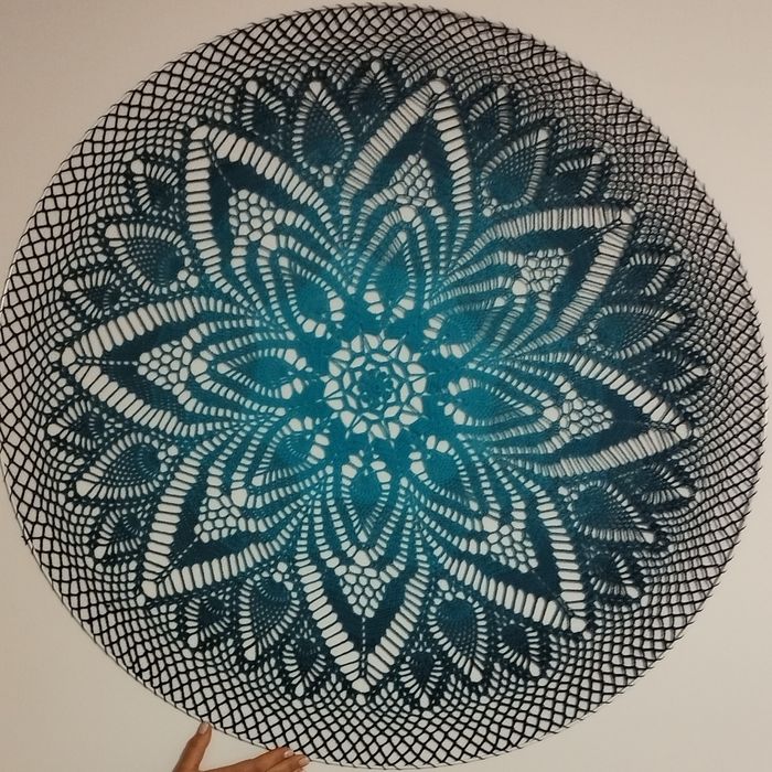 Mandala rękodzieło  90 cm