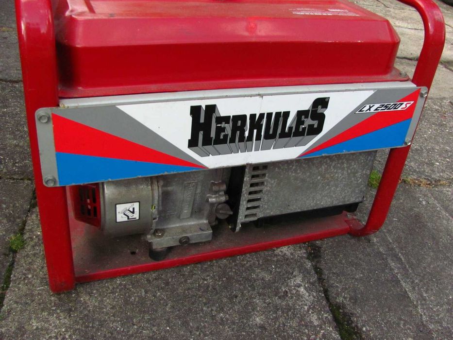 Agregat prądotwórczy Hercules - napięcie 220V - moc 2,2kVA - pełnosprawny - odbiór osobisty