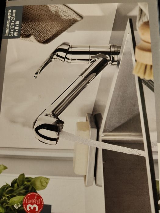 Bateria wylewka z wężem