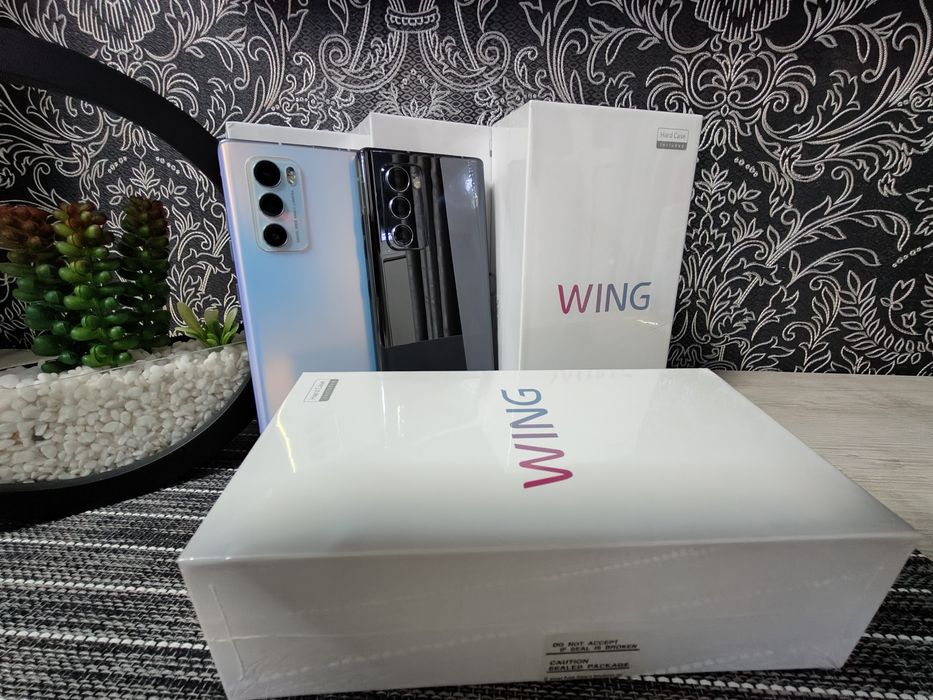 LG Wing 5G LM- F100TMW DS 8/256Гб;  2 sim  
,ЕВР