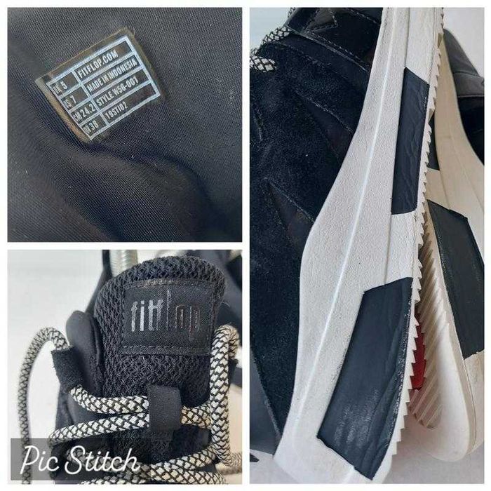 Жіночі кросівки кеди fitflop carita trainers