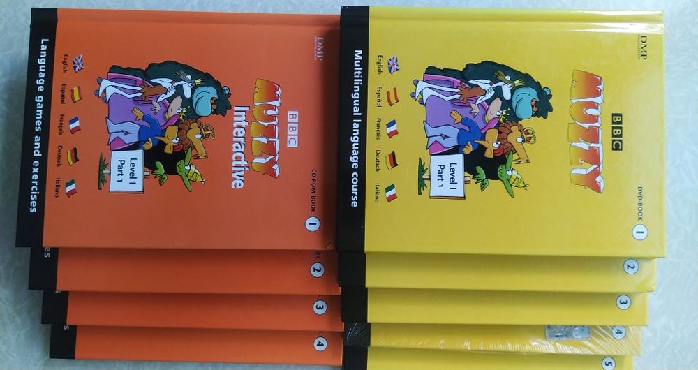 Інтерактивна книга-диск " BBC MUZZY Multilingual language course "