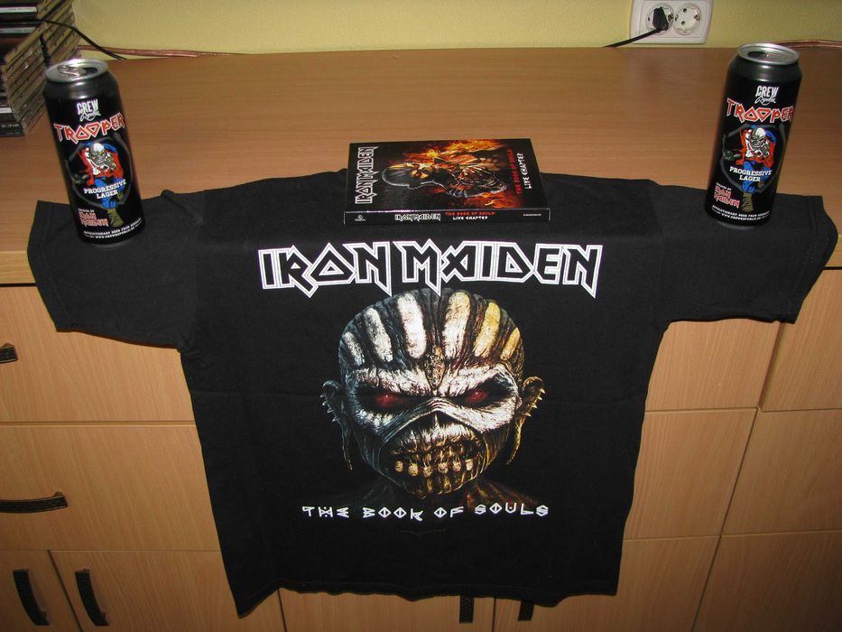 IRON MAIDEN  The Book of Souls футболка + 4CD (Bruce Dickinson)