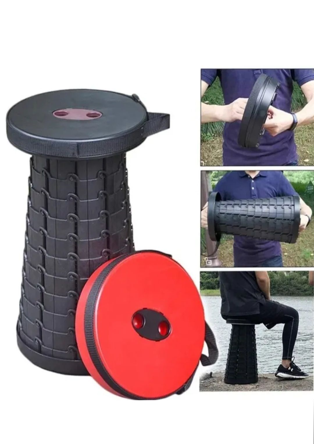 Складной,походный телескопический стул Telescopic stool ∙: 287 грн ...
