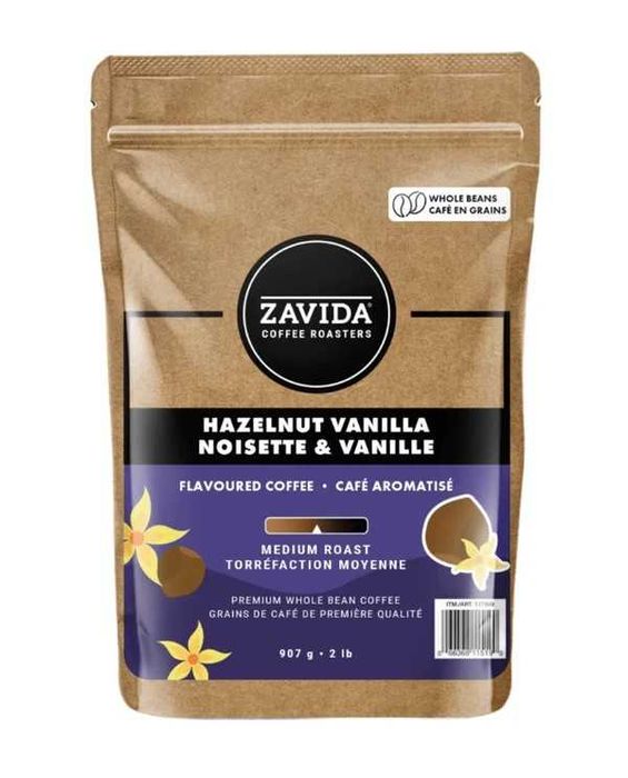 Кава Zavida Hazelnut Vanilla "Фундук Ваніль"907г