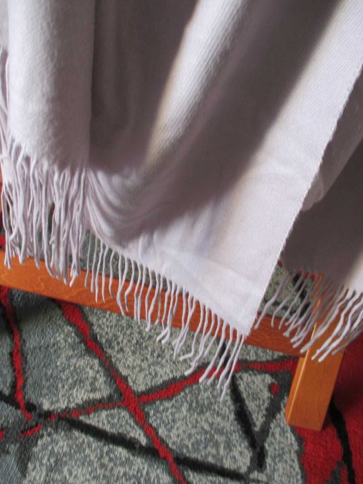 Elegancki szal w jasno liliowym kolorze