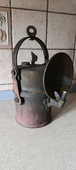 Lampa karbidowa górnicza  UNIKAT