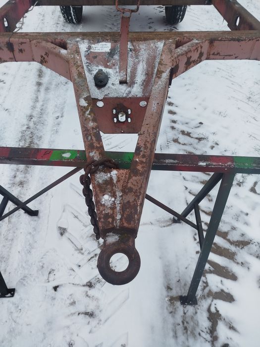 Rama przyczepa do bel przyczepka wywrotka dłużyca do drewna części