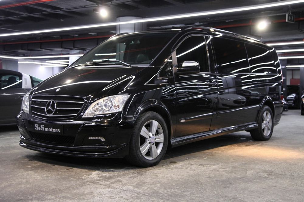 Губа переднего бампера W639 Vito/Viano