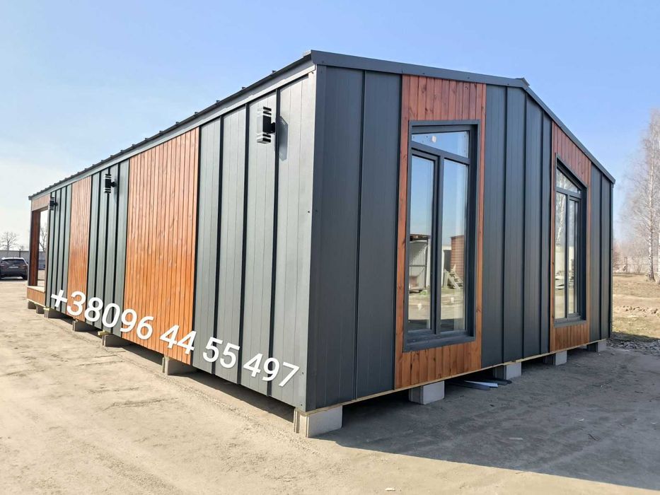 ВИРОБНИК! Модульні /Каркасні будинки ПІД КЛЮЧ для проживання / дачі