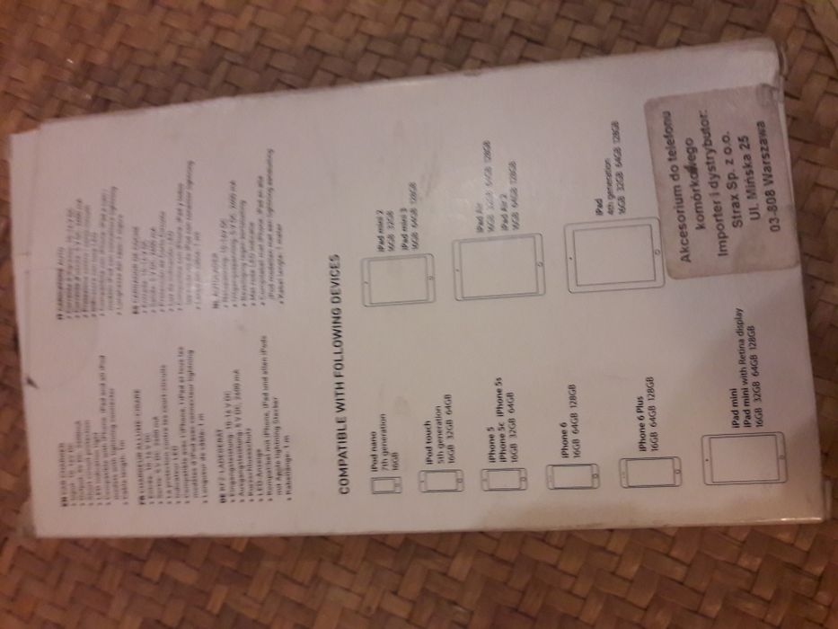 Ładowarka do iPhone