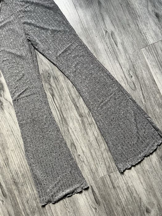 Spodnie dzwony elastyczne shein xs