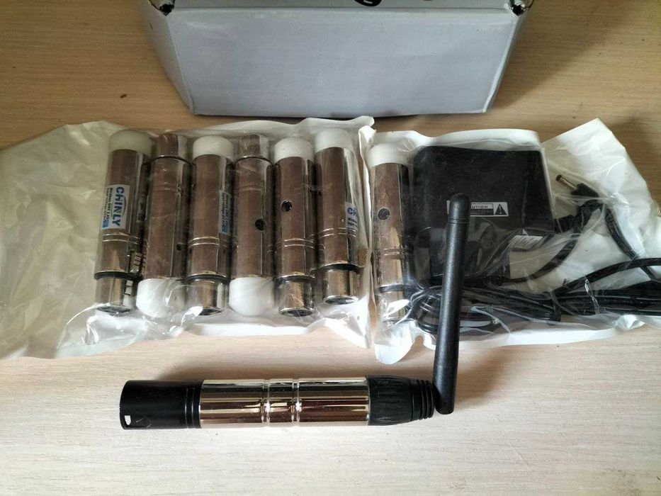 Беспроводной DMX512 передатчик+приемник  7 приемника  2.4GHz XLR для управления светом