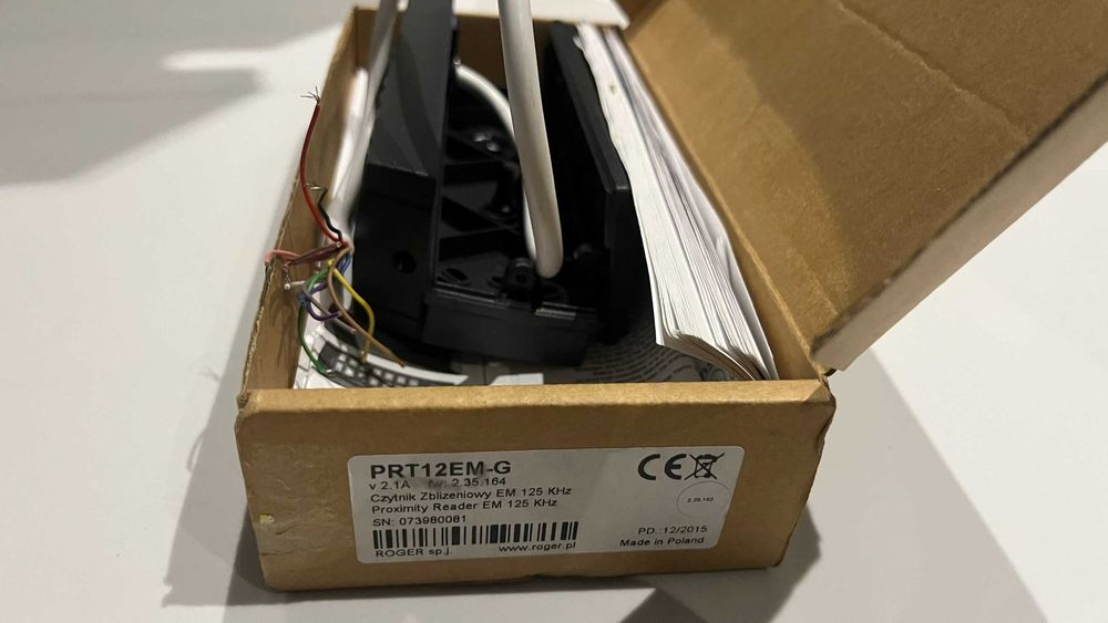 Roger PRT12EM-G Czytnik RFID 125 kHz