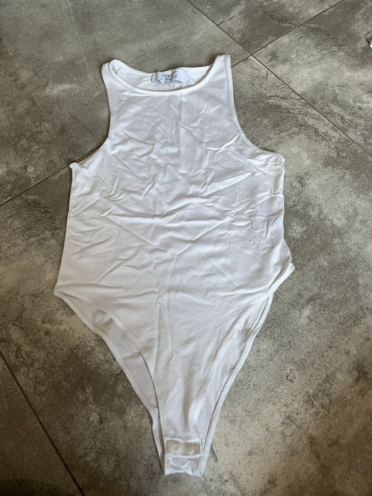 Body zapinane damskie białe Primark roz S