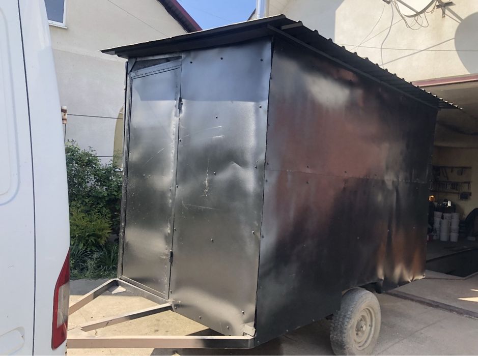 Торговый прицеп 3х2 одноосный