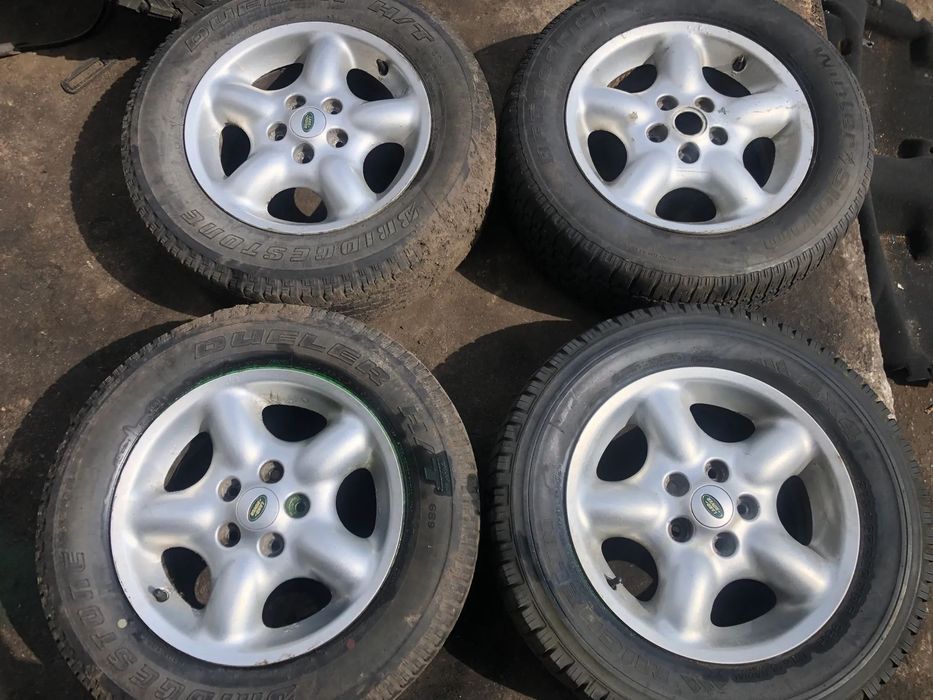 Alufelgi komplet 4 sztuki bez opon LAND ROVER FREELANDER