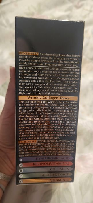 Facial Toner -Anti Aging - Collagen