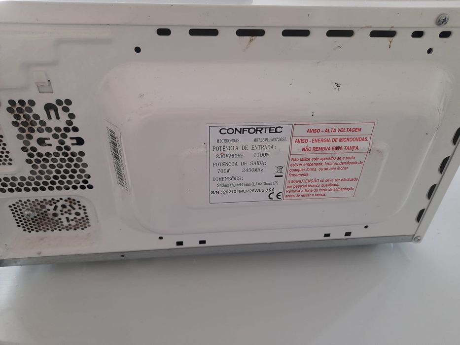 Microondas confortec