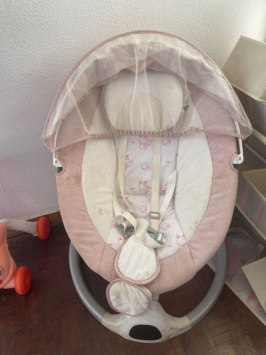Cadeirinha de balanço musical para bebes