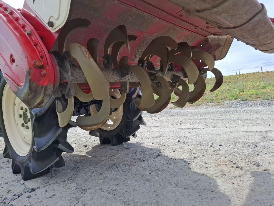 Traktorek japoński 4x4 Yanmar F155 z glebogryzarką piękny stan