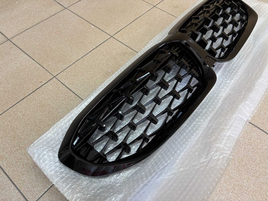 Grelha Frontal BMW Série 3 G20 G21 Diamond Black