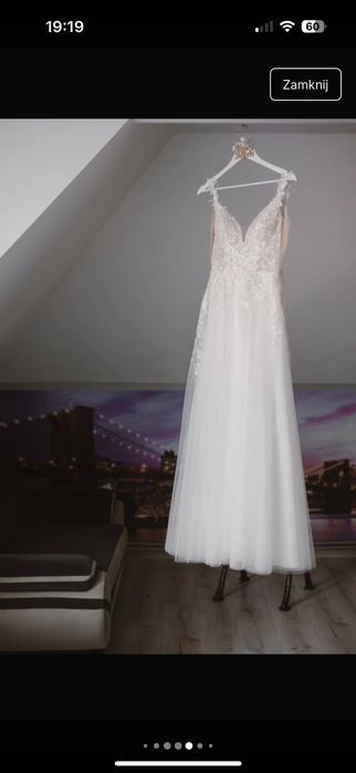 Suknia ślubna biała