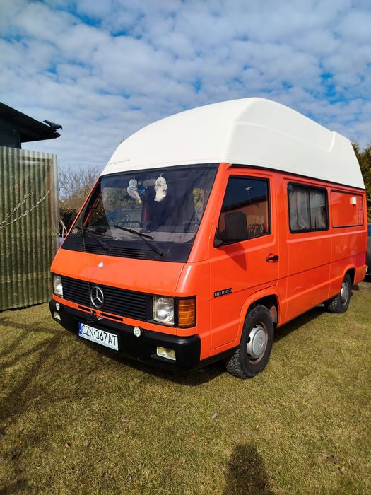 Kamper Mercedes Benz MB100 (1990) Gotowy do jazdy!