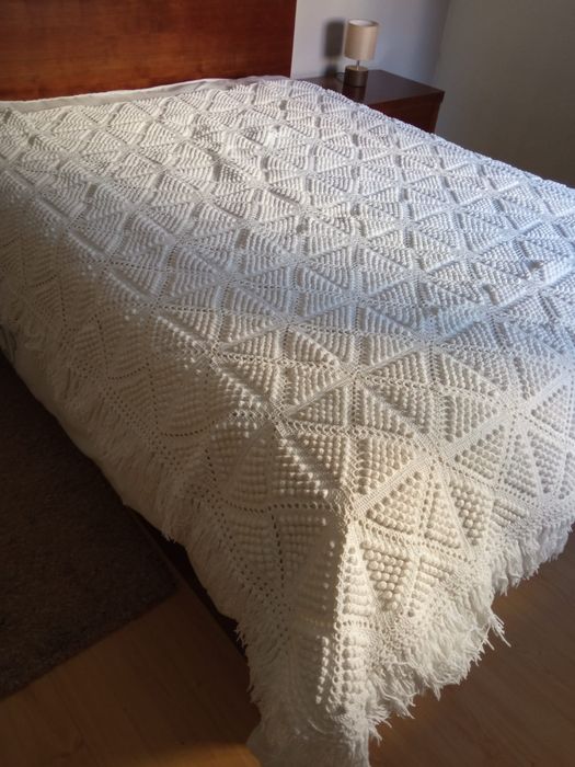 Colcha feita à mão