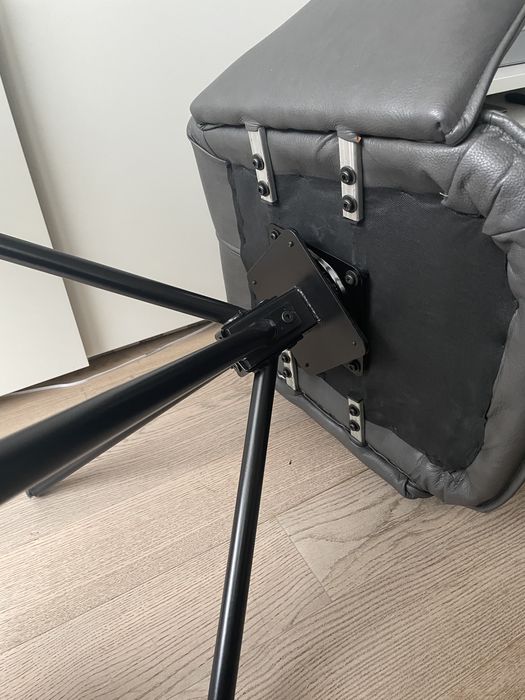 Fotel, krzeslo obrotowe, kolor ciemnoszary