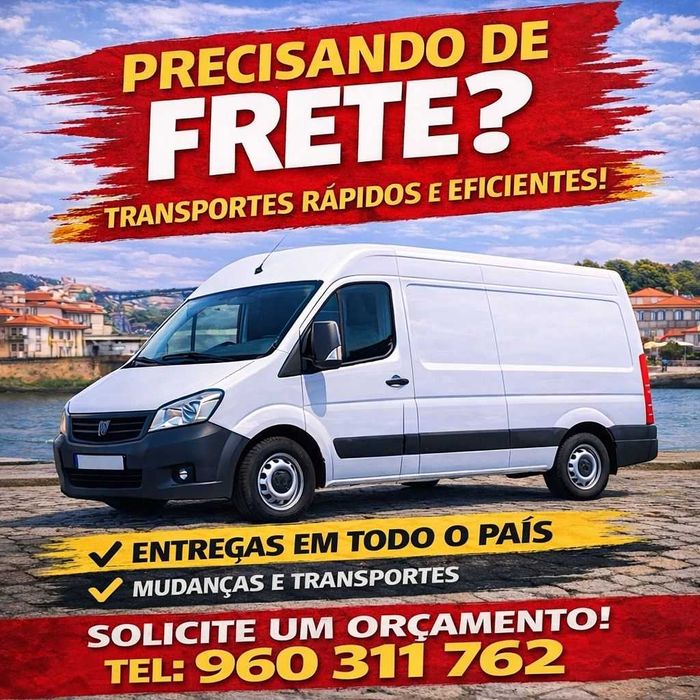 fretes e mudanças – todo o portugal