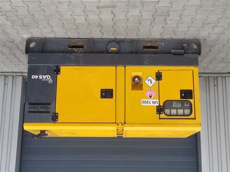 Agregat prądotwórczy Atlas Copco QAS40 30kW 2009 kubota