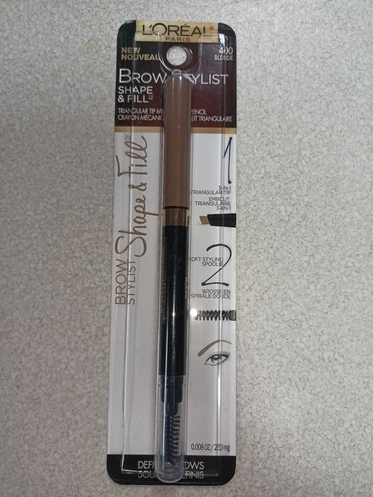 Kredka do brwi od L'Oreal Brow Stylist Shape&Fill z USA