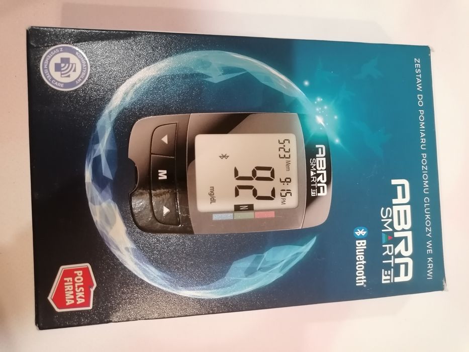 Glukometr Abra smart do pomiaru cukru we krwi