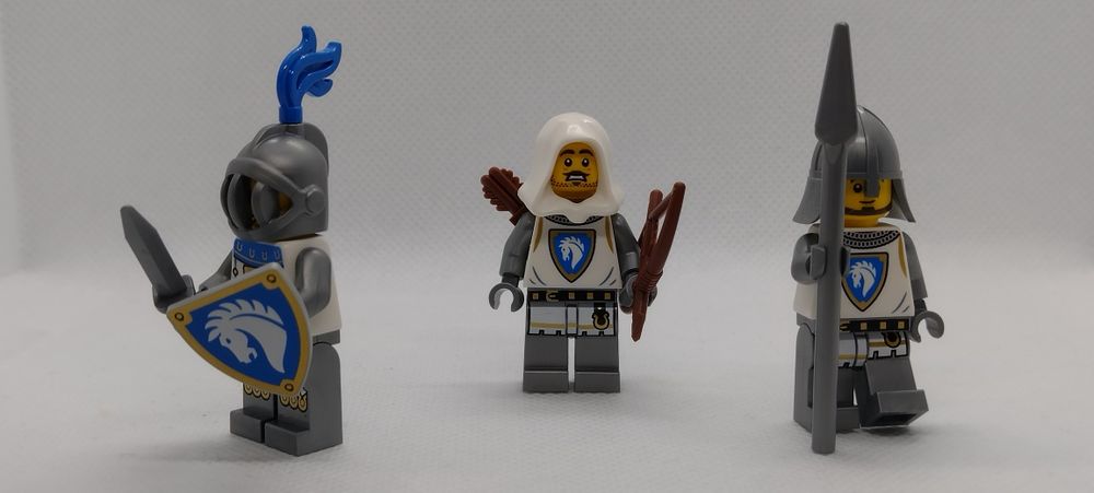 Lego 3 rycerzy herbu Konia