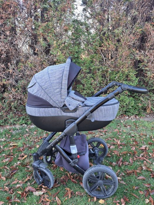 Wózek Milu Kids 2w1 + nosidło Maxi Cosi z bazą