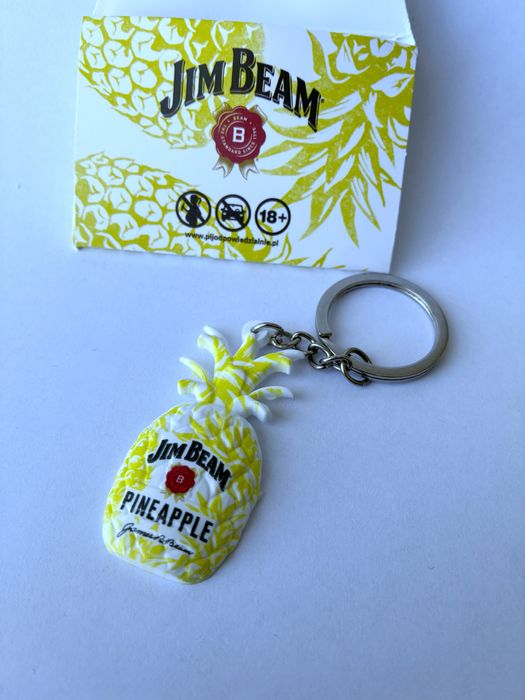 Brelok do kluczy w kształcie ananasa Jim Beam