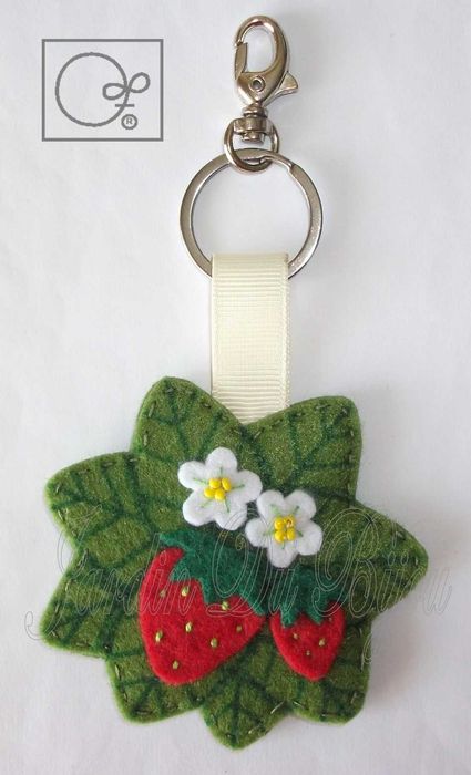 Porta-Chaves Morangos