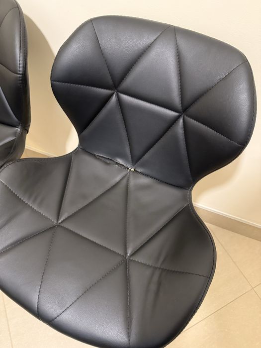 Krzesła krzesło skandynawskie czarne