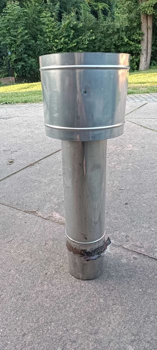 Nasada komina, daszek na komin ze stali kwasoodpornej