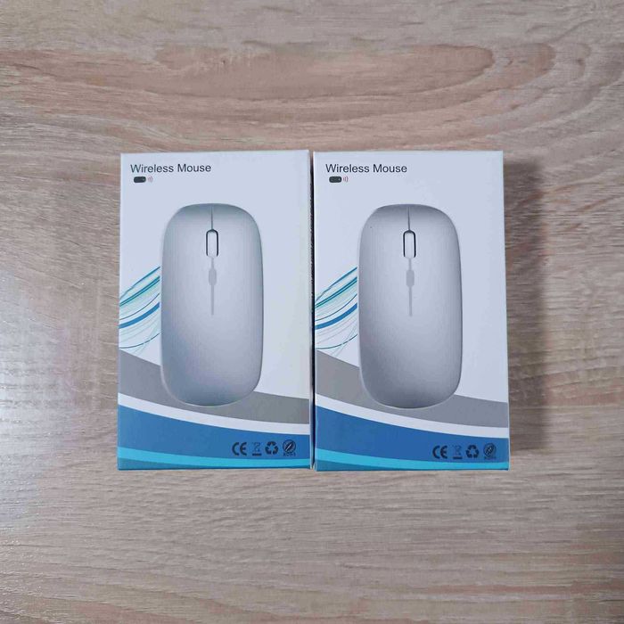 Бездротова мишка Bluetooth 5.2 + 2.4G | LED-підсвітка,Dual Touch,USB-C